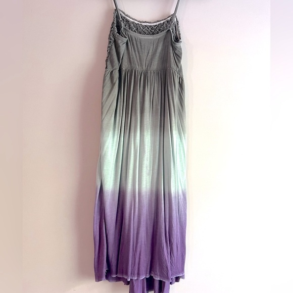 Buckle Vintage Daytrip Grey/light teal/purple Colorblock Dress Size Medium - Picture 4 of 9